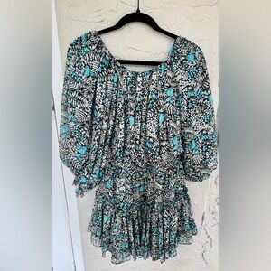 Misa Printed Mini Dress